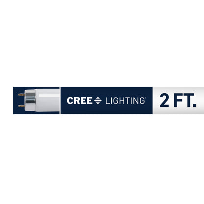 17W 2ft T8 Cool Daylight G13 Base Non-Dimmable Linear Fluorescent Light Tube