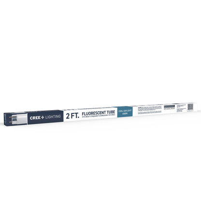 17W 2ft T8 Cool Daylight G13 Base Non-Dimmable Linear Fluorescent Light Tube