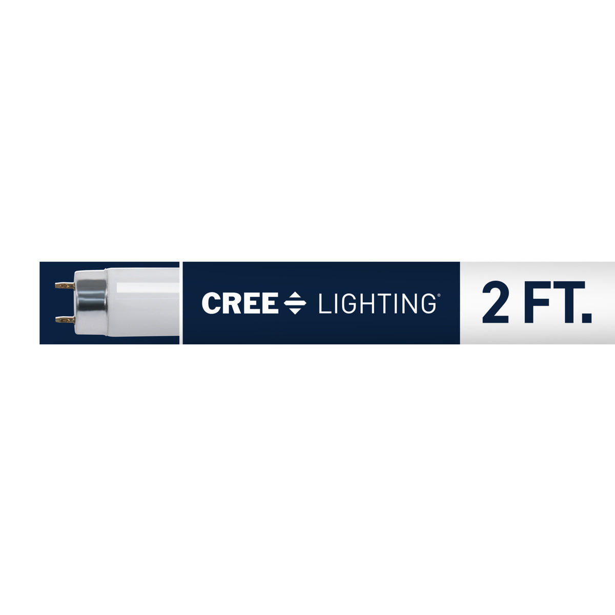 17W 2ft T8 Cool Daylight G13 Base Non-Dimmable Linear Fluorescent Light Tube