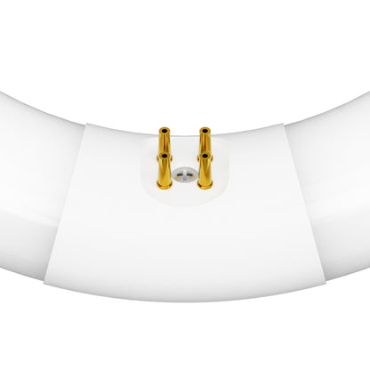 30W 9in T9 Circular Cool White 4-Pin G10q Base Non-Dimmable Fluorescent Light Tube