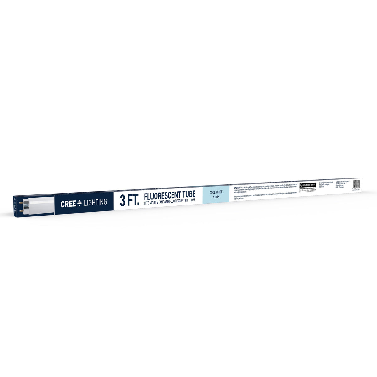30W 3ft T8 Cool White G13 Base Non-Dimmable Linear Fluorescent Light Tube