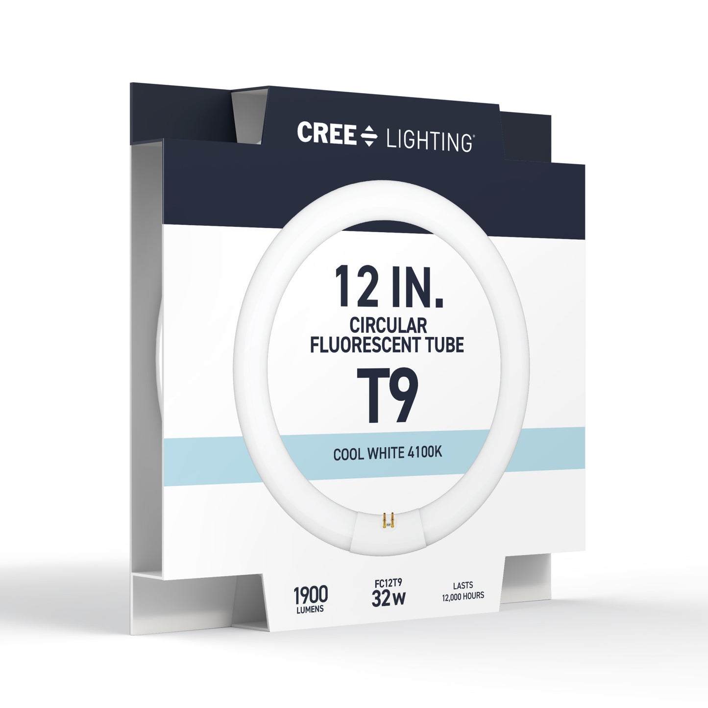 32W 12in T9 Circular Cool White 4-Pin G10-Q Base Non-Dimmable Fluorescent Light Tube