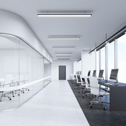 32W 4ft T8 Cool White G13 Base Non-Dimmable Linear Fluorescent Light Tube (12-Pack)