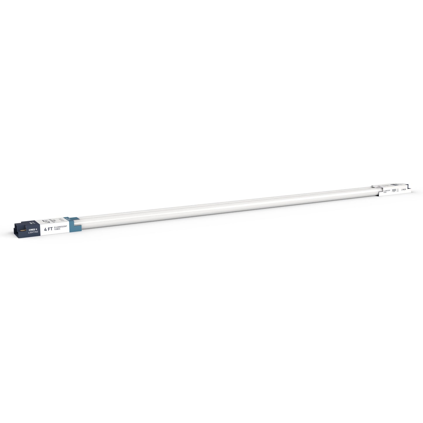 32W 4ft T8 Cool Daylight G13 Base Non-Dimmable Linear Fluorescent Light Tube (2-Pack)