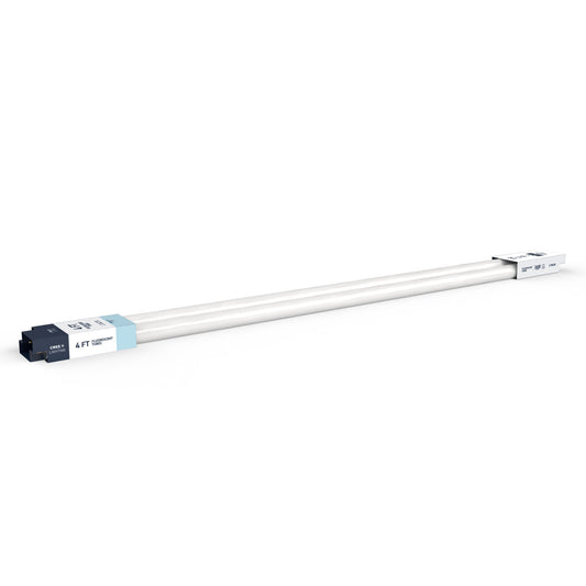 40W 4ft T12 Cool White G13 Base Non-Dimmable Linear Fluorescent Light Tube (2-Pack)