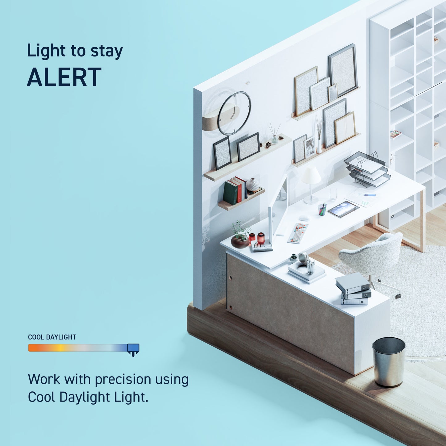 8W 12in T5 Cool Daylight G5 Base Non-Dimmable Linear Fluorescent Light Tube