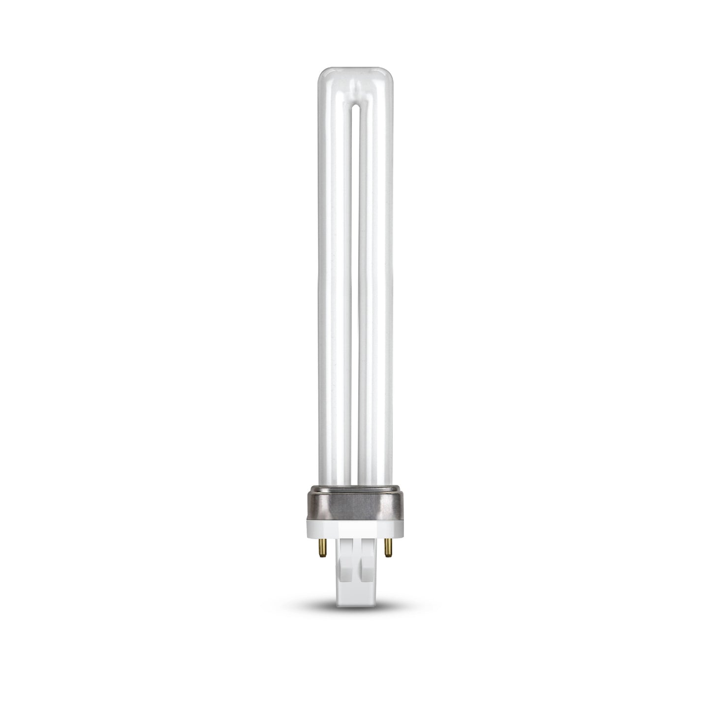 13W Twin Tube PL GX23 Base Soft White Non-Dimmable CFL Light Bulb