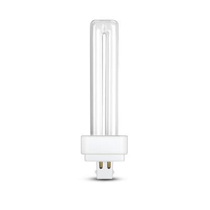 18W Double Twin Tube PL GX24q-2 Base Soft White Non-Dimmable CFL Light Bulb