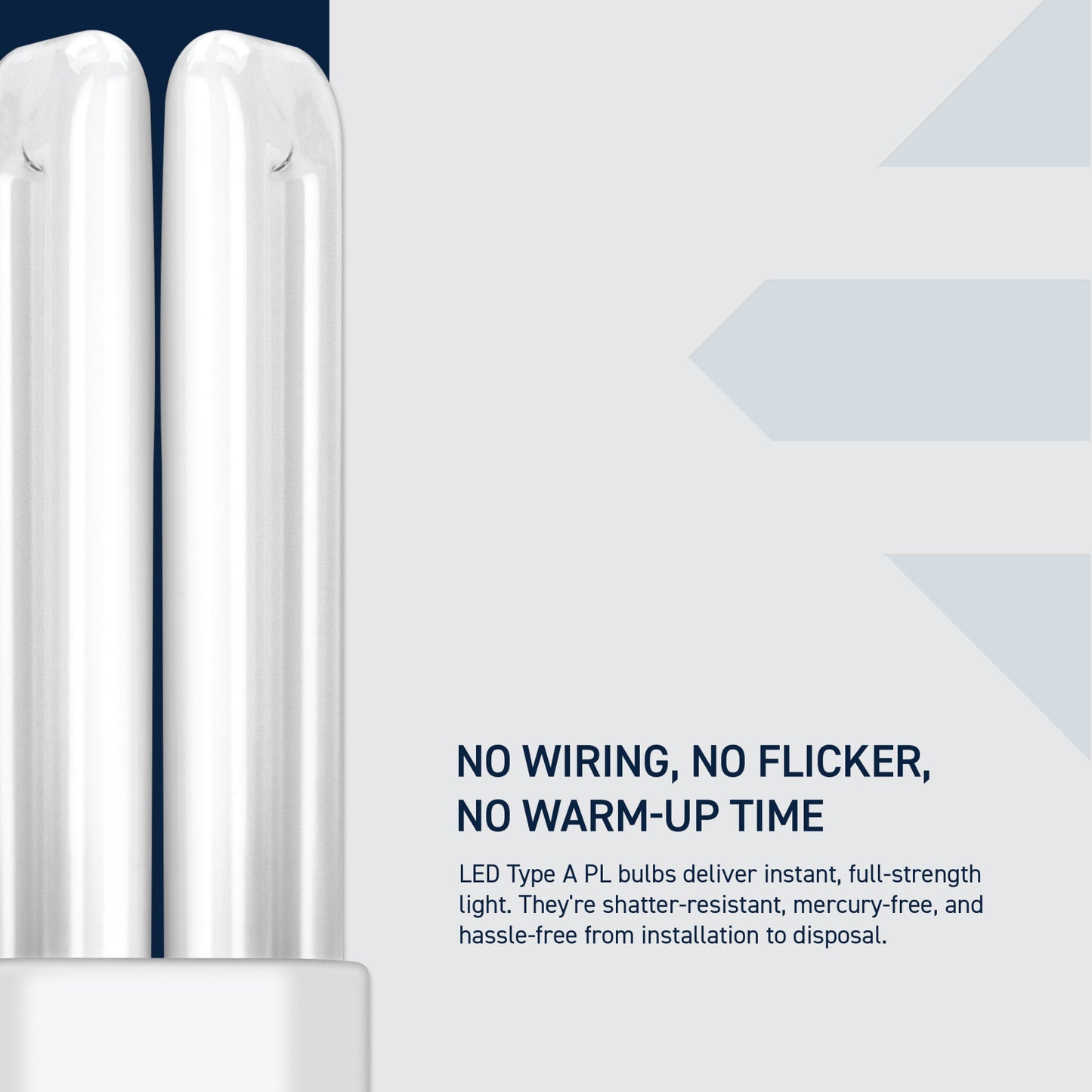 32W Triple Tube PL GX24q-3 Base Bright White Non-Dimmable CFL Light Bulb