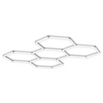 5 Grid Modular Hexagon LED Utility Lights