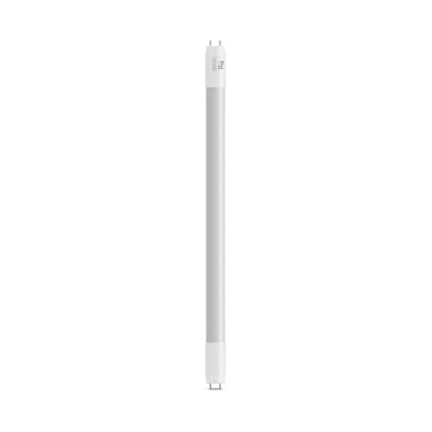 12W 18in T8 Switchable White G13 Base Non-Dimmable LED Linear Light Tube