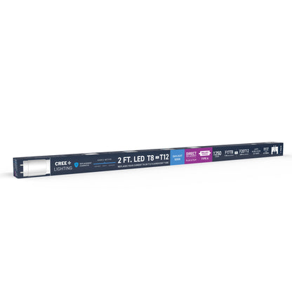 14W 2ft T8/T12 Daylight G13 Base Non-Dimmable LED Linear Light Tube