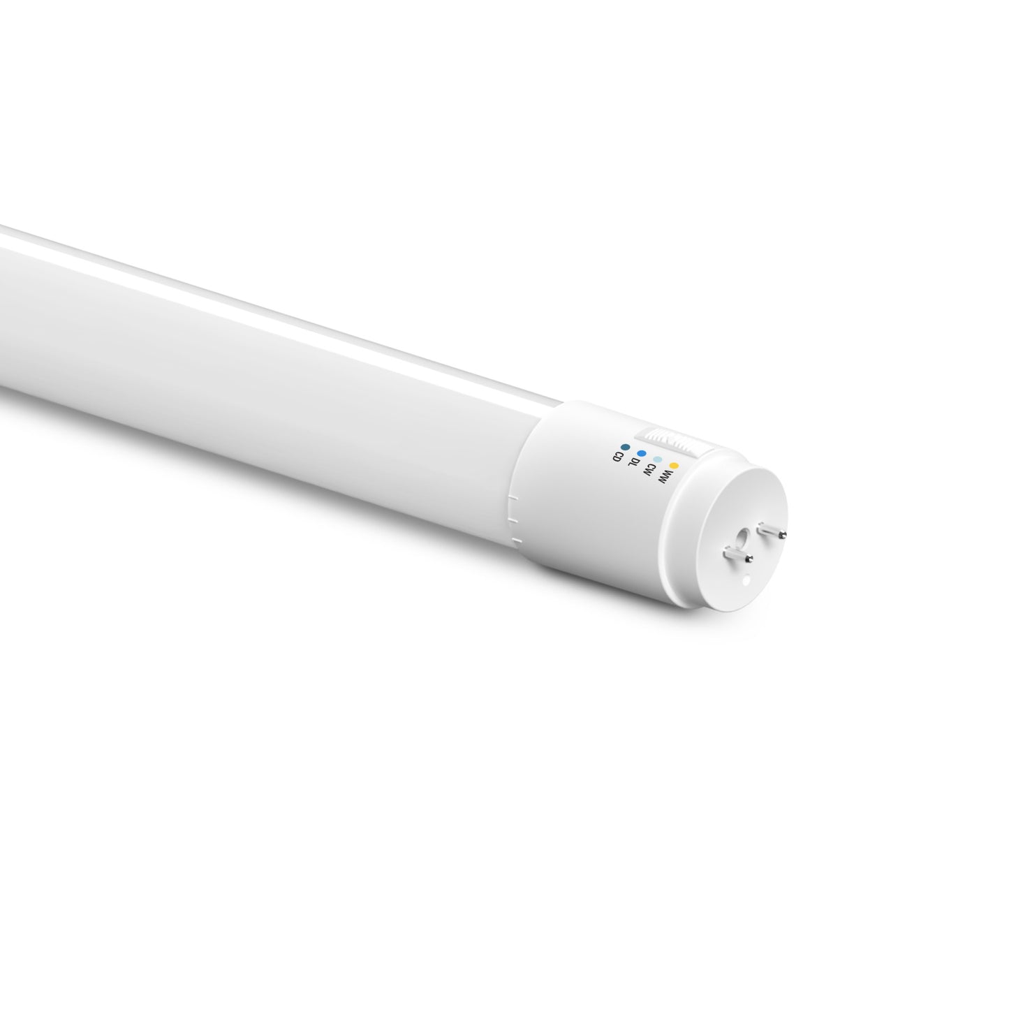 18W 4ft T12 Switchable White G13 Base Non-Dimmable LED Linear Light Tube (10 Pack)