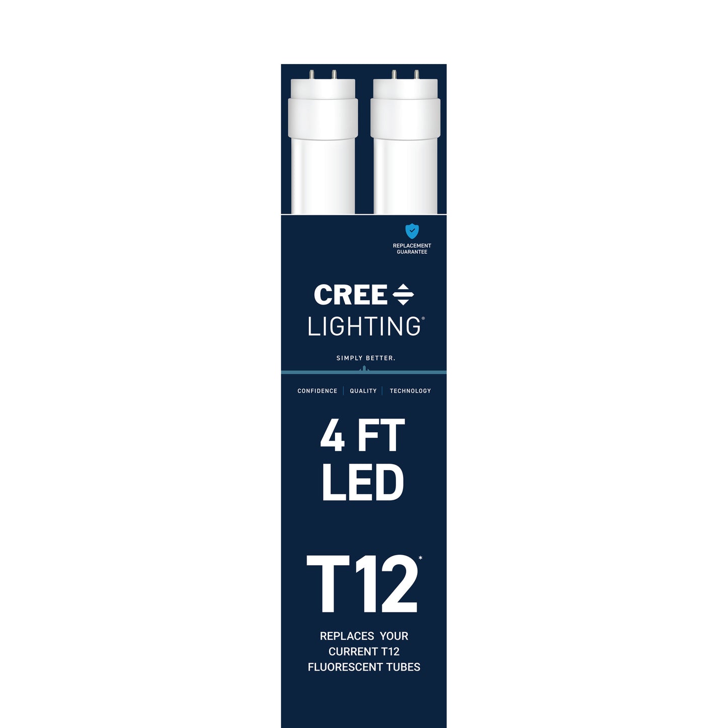20W 4ft T12 Low Blue Cool Daylight G13 Base Non-Dimmable LED Linear Light Tube