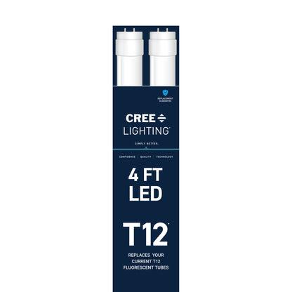 20W 4ft T12 Low Blue Cool Daylight G13 Base Non-Dimmable LED Linear Light Tube