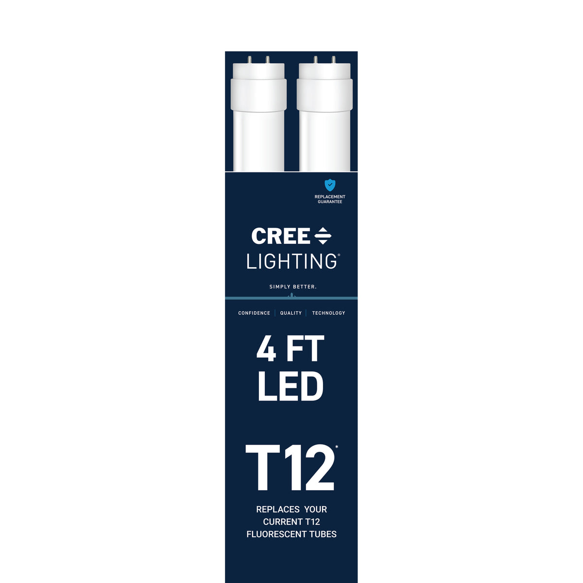 20W 4ft T12 Low Blue Cool Daylight G13 Base Non-Dimmable LED Linear Light Tube