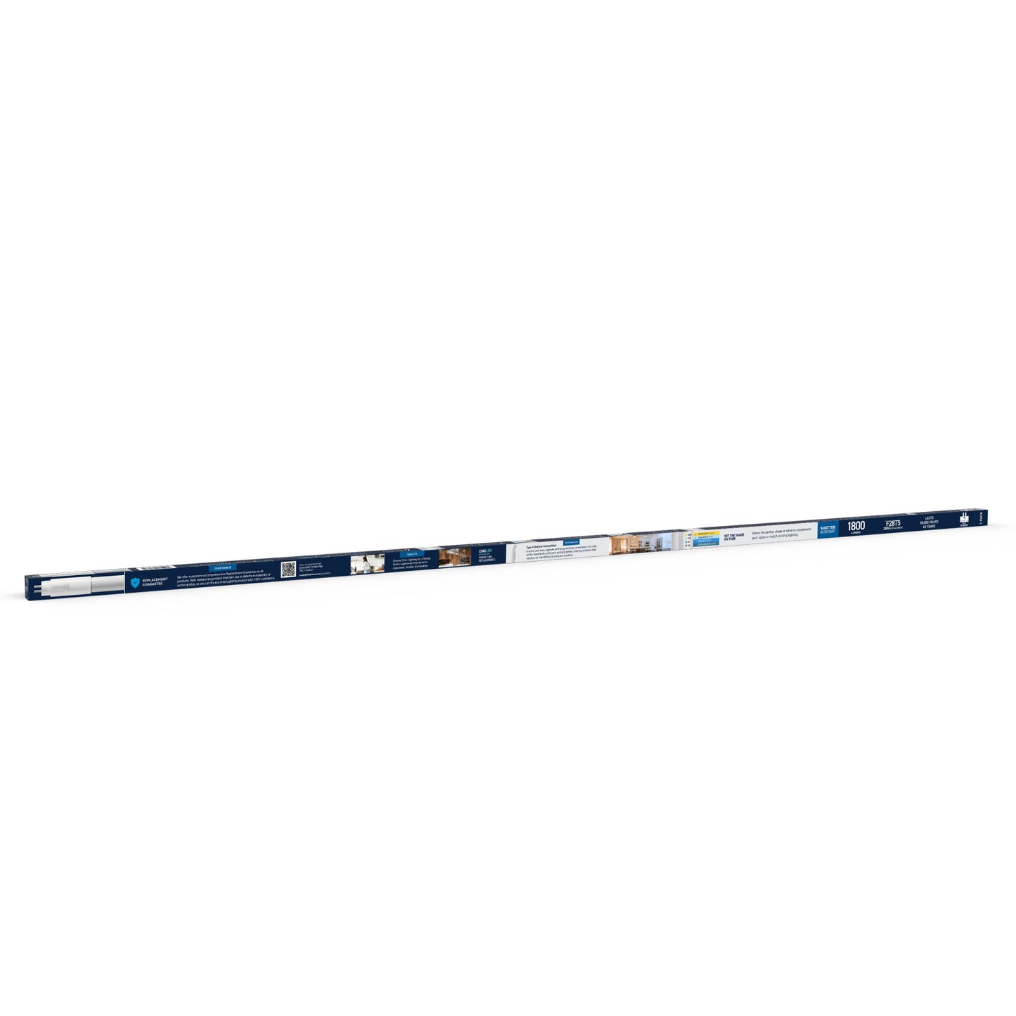 18W 46in T5 Switchable White G5 Base Non-Dimmable LED Linear Light Tube
