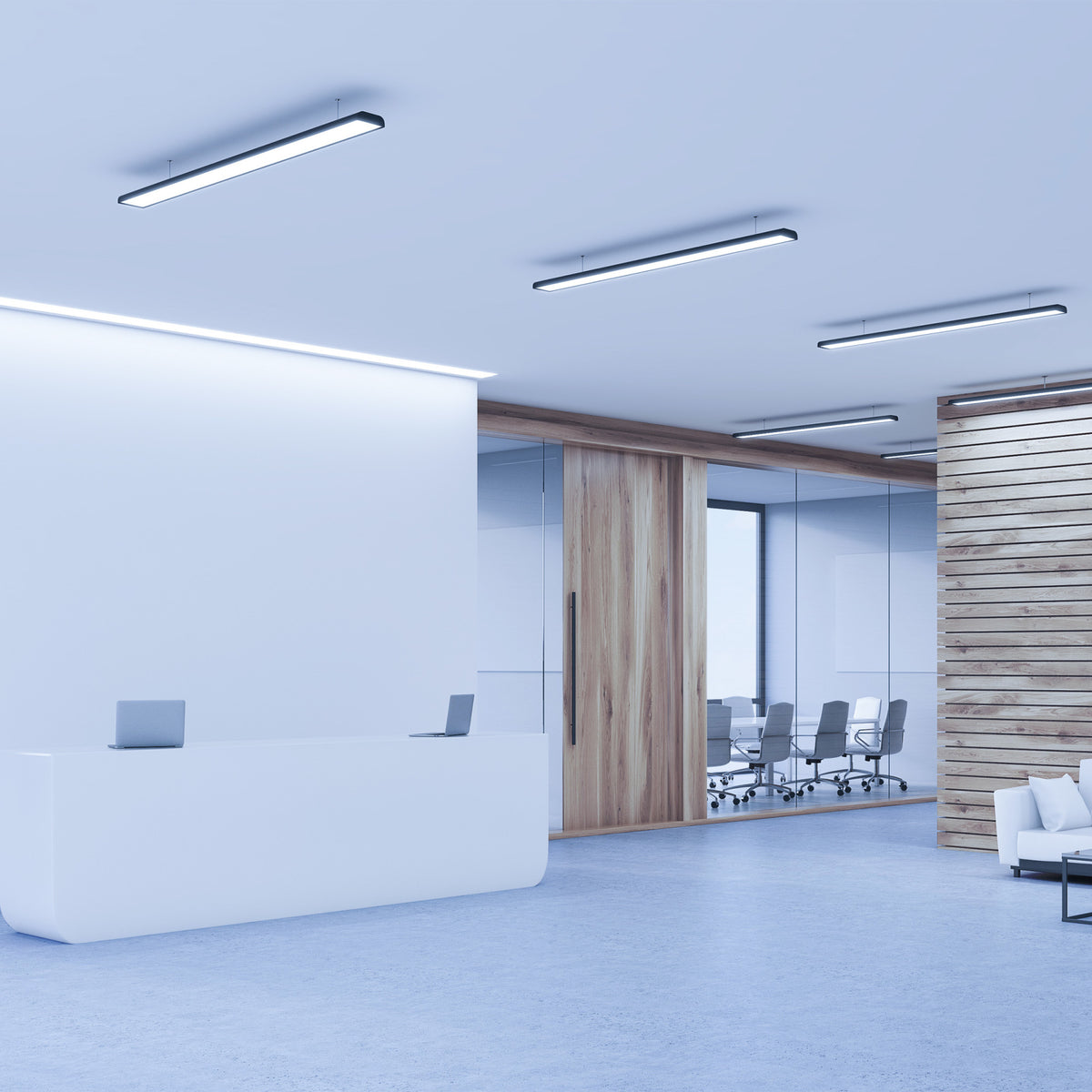 18W 4ft T8 Switchable White G13 Base Non-Dimmable LED Linear Light Tube (10-Pack)