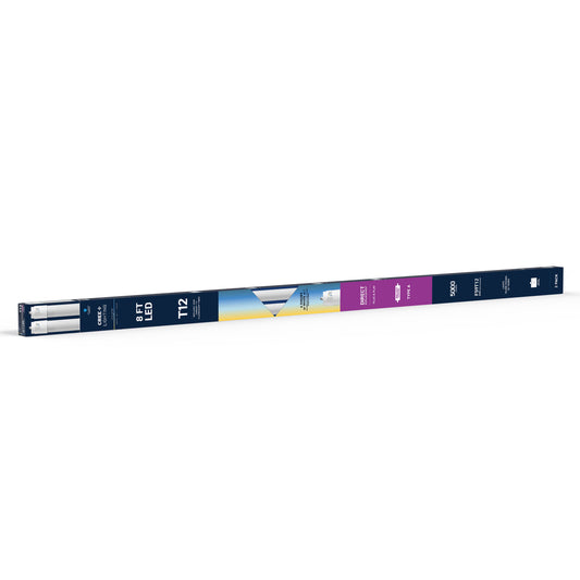 40W 8ft T12 Switchable White FA8 Base Non-Dimmable LED Linear Light Tube (2 Pack)