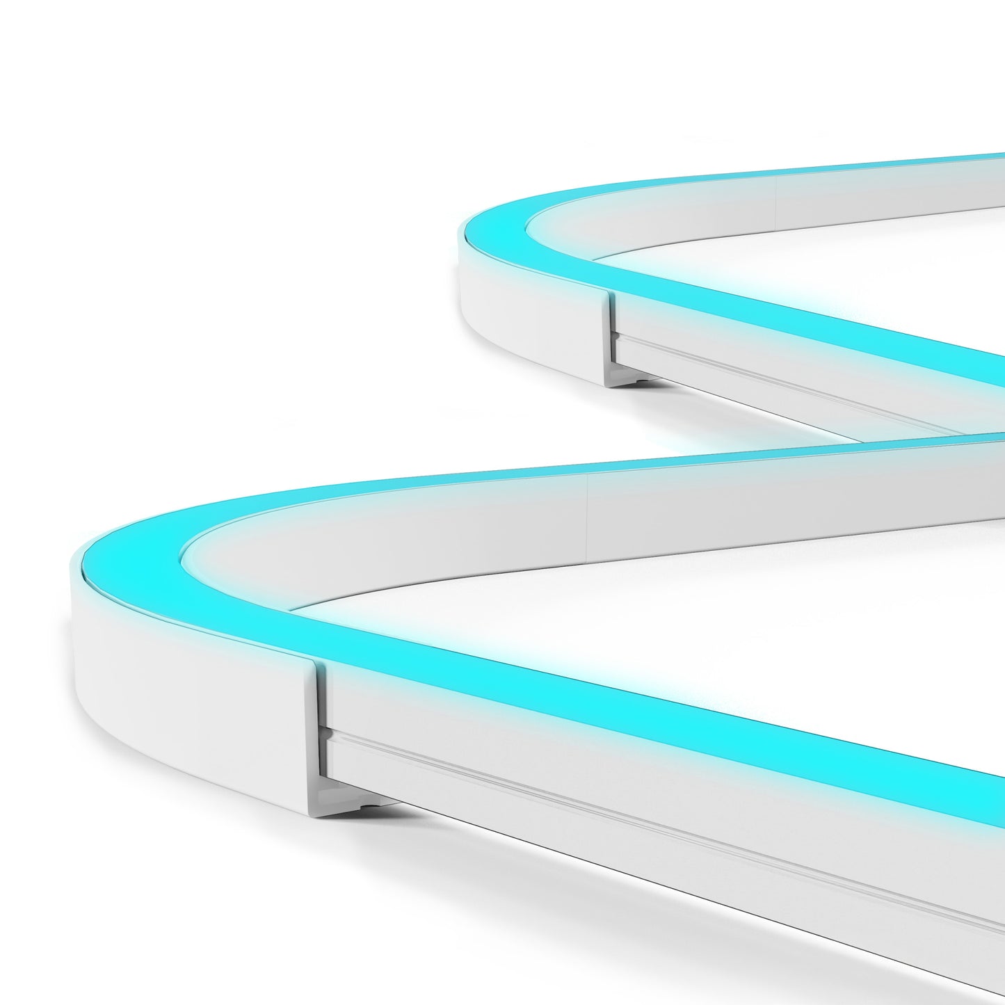 10 ft Neon Flex Area Light with Multi-Directional Channels and Color Changing