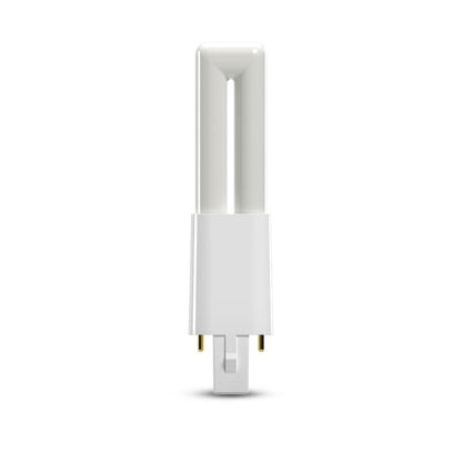 7W Replacement Twin Tube PL G23 Base Soft White LED Light Bulb