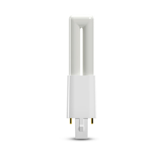 7W Replacement Twin Tube PL G23 Base Soft White LED Light Bulb