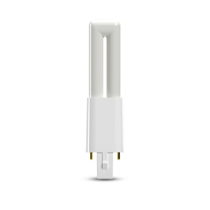 9W Replacement Twin Tube PL G23 Base Soft White LED Light Bulb