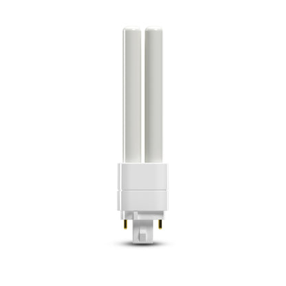 18W Replacement Double Twin Tube PLD G24q-2 Base Cool White LED Light Bulb