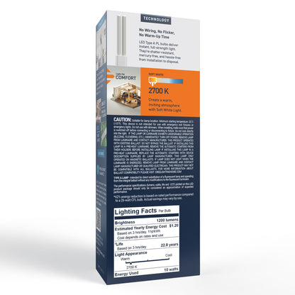 26W Replacement Double Twin Tube PL G24q-3 Base Soft White LED Light Bulb