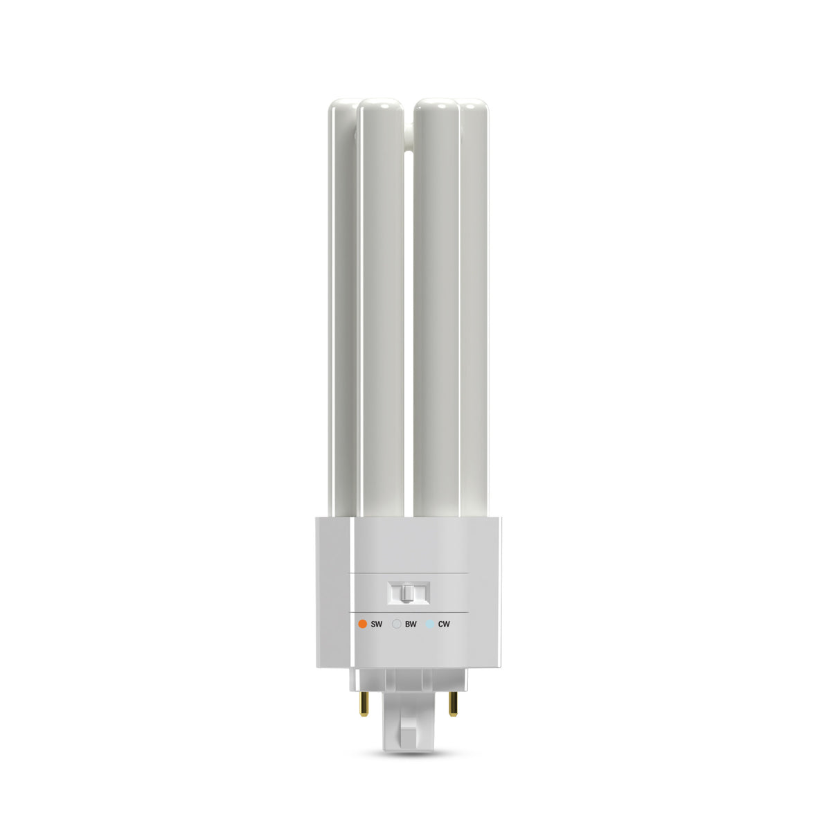 42W Replacement Triple Twin Tube PL GX24q-4 Base Switchable White LED Light Bulb