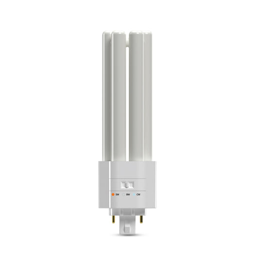 42W Replacement Triple Twin Tube PL GX24q-4 Base Switchable White LED Light Bulb