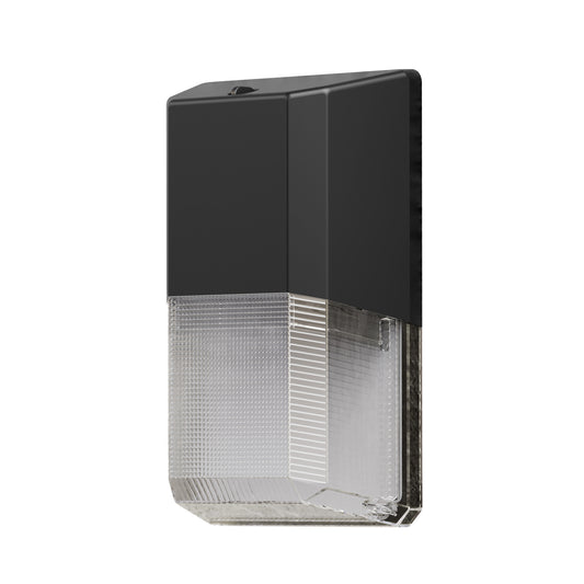 Commercial Mini Wall Pack with Adjustable Beam Angle, Dusk to Dawn, Adjustable Brightness
