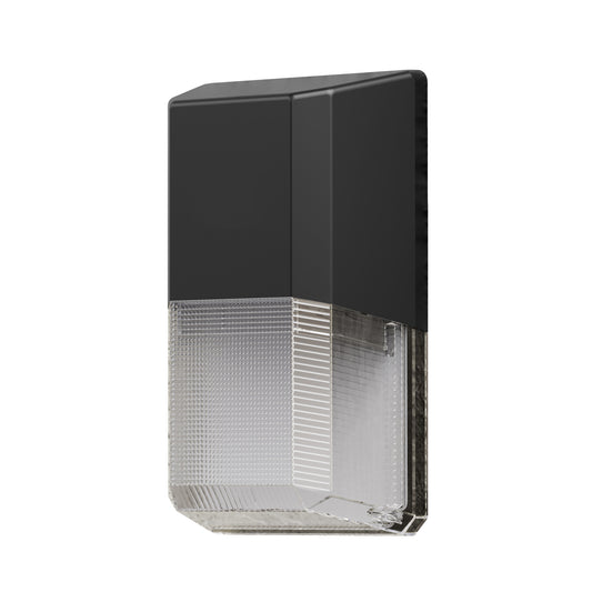 1500 Lumen 5000K Daylight Commercial Mini Wall Pack, Matte Black